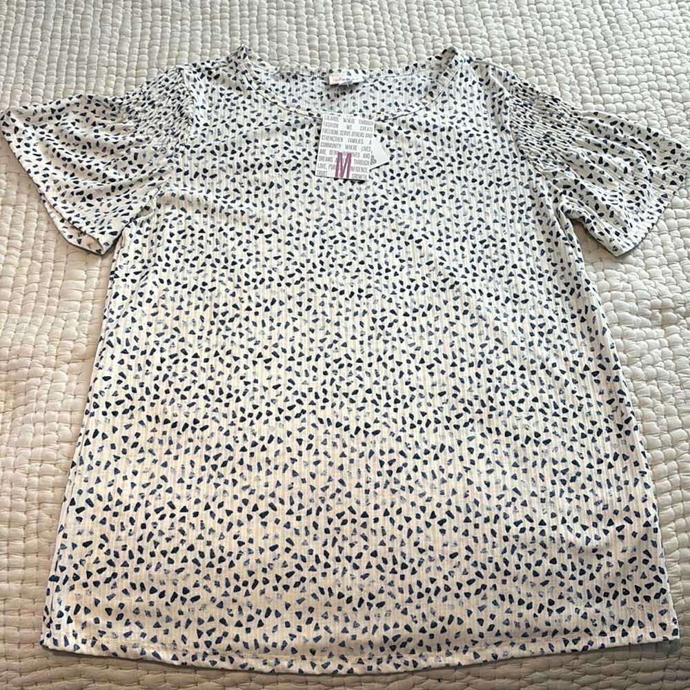 LuLaRoe Multi Colored Stephanie Top